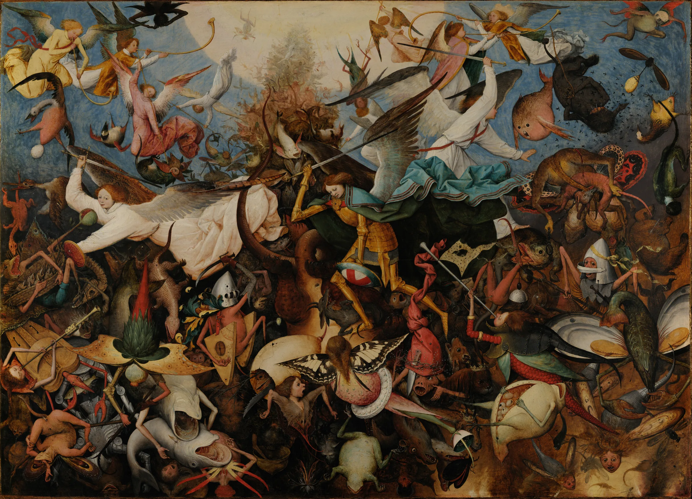 The Fall of the Rebel Angels — Pieter Bruegel the Elder, 1562