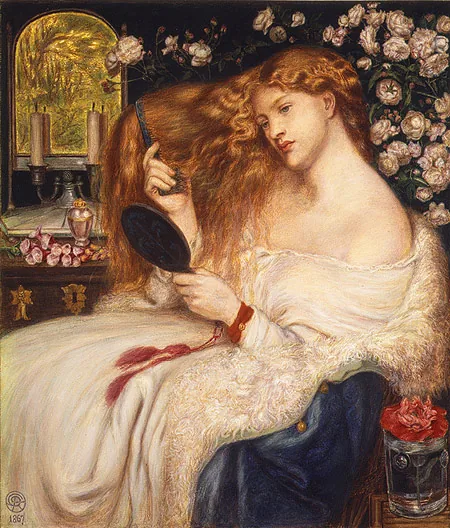 Lady Lilith — Dante Gabriel Rossetti, 1867