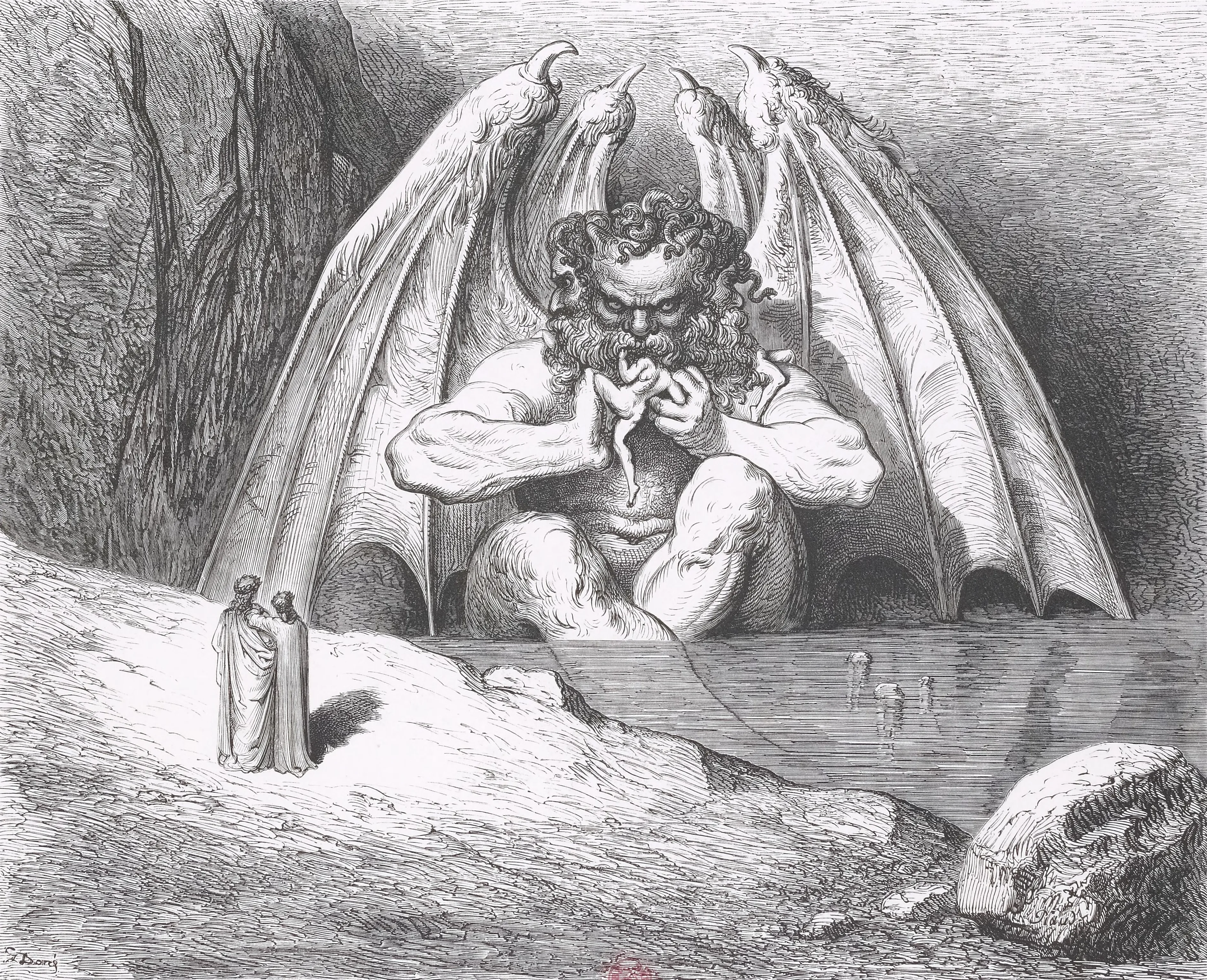 Lucifer — Gustave Doré