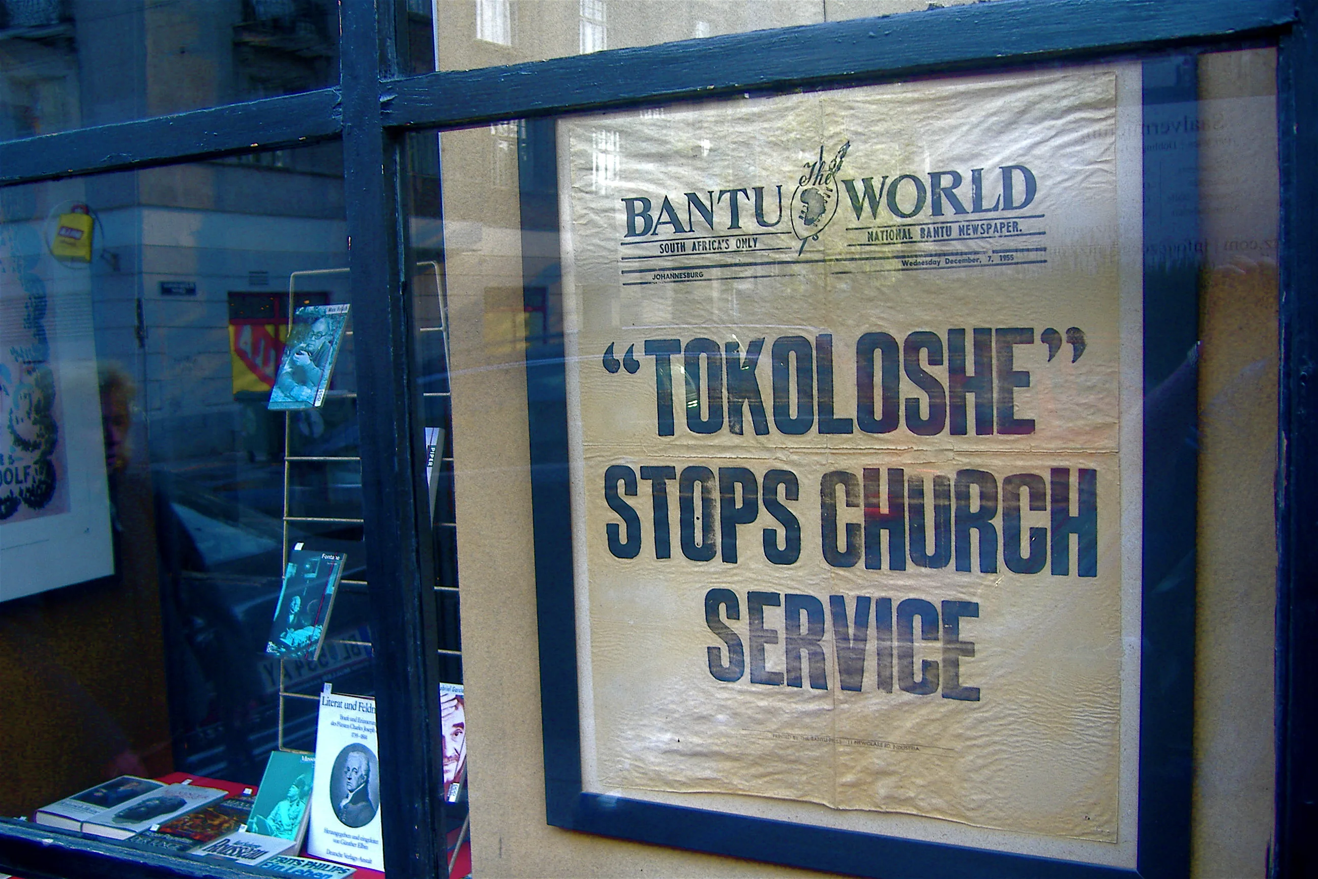 Tikoloshe — newspaper headline