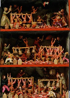 Pishtaco — Andean retablo