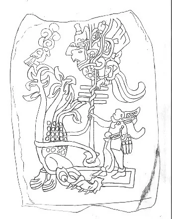 Vucub Caquix — Izapa Stela 25