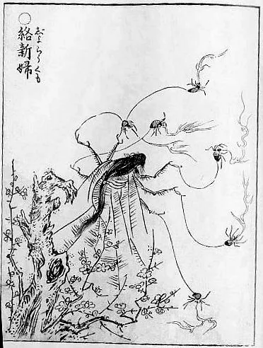 Jorogumo — Toriyama Sekien