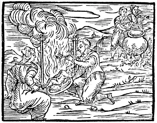 Compendium Maleficarum (1608) — depiksi historis/artefak autentik