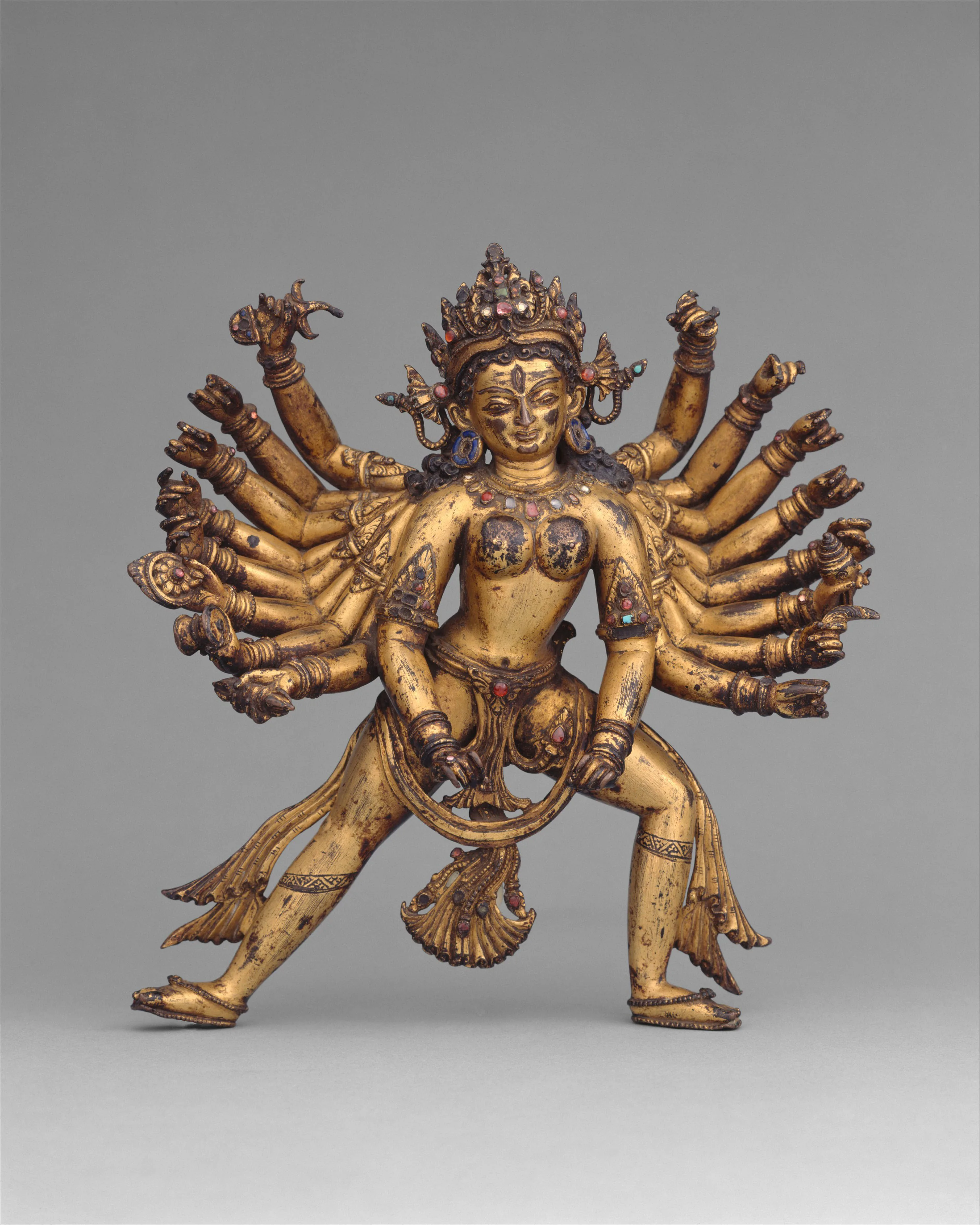 Durga slaying Mahishasura — MET DT5236