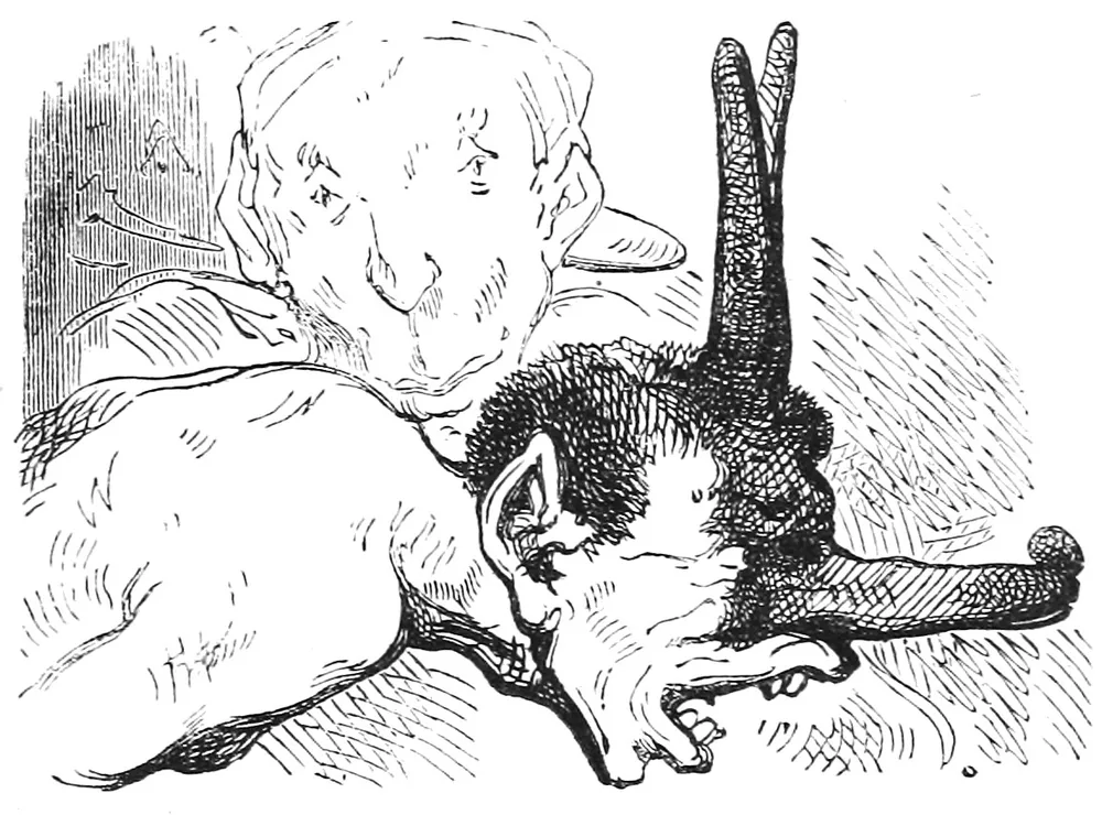 Erlik — engraving #246 dari Jacques Collin de Plancy, "Dictionnaire Infernal" edisi 1863 (halaman 259), ilustrasi Louis Le Breton; figur bertanduk Mongol-Turkic yang menjadi raja-pengadilan dunia-bawah