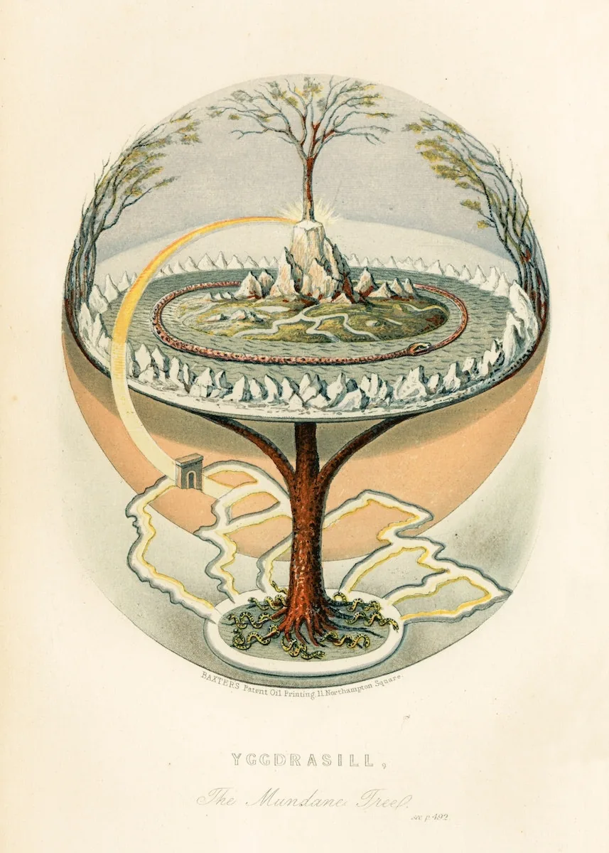 Yggdrasil — Oluf Olufsen Bagge, 1847