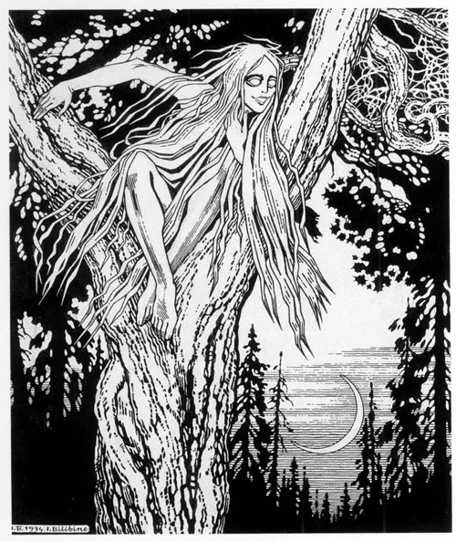 Rusalka — Ivan Bilibin